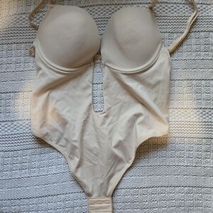 Cream Bodysuit Shapewear